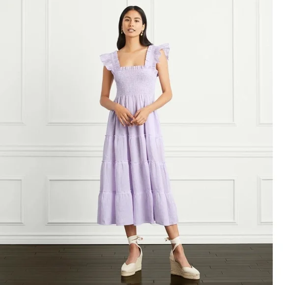 chinese dress ladies Petal and Pup Women's Romi Linen Dress - Beige main image 1